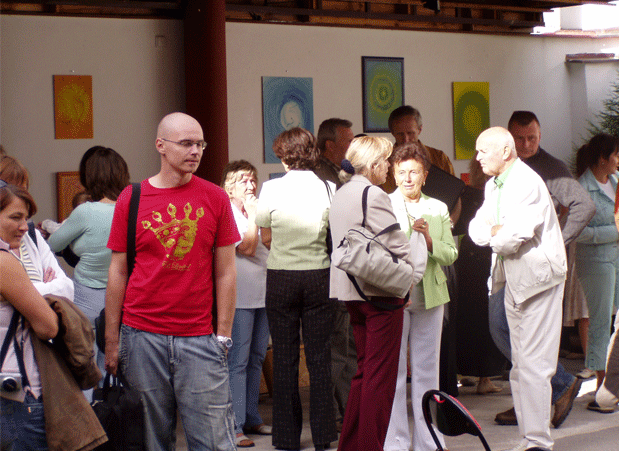 2007 - Galerie Na dvorku, �. Bud�jovice