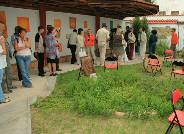 2007 - Galerie Na dvorku, �. Bud�jovice